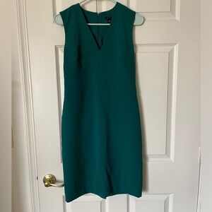 Ann Taylor Green Dress Size 0